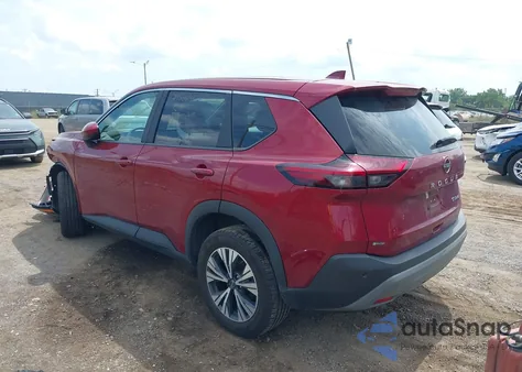 2023 Nissan Rogue Sv Intelligent Awd из США, поврежденный, VIN 5N1BT3BB9PC852786